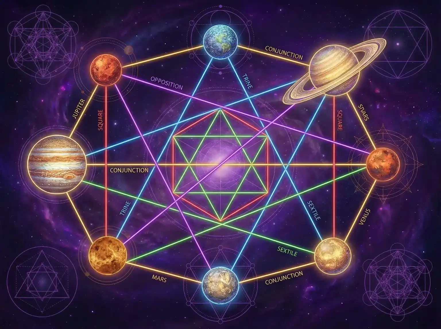 行星相位解读 - 相思树电视剧 | 占星学进阶